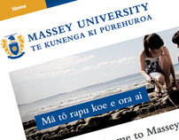 Massey University Website