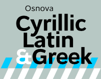 Osnova & Osnova Pro typefaces