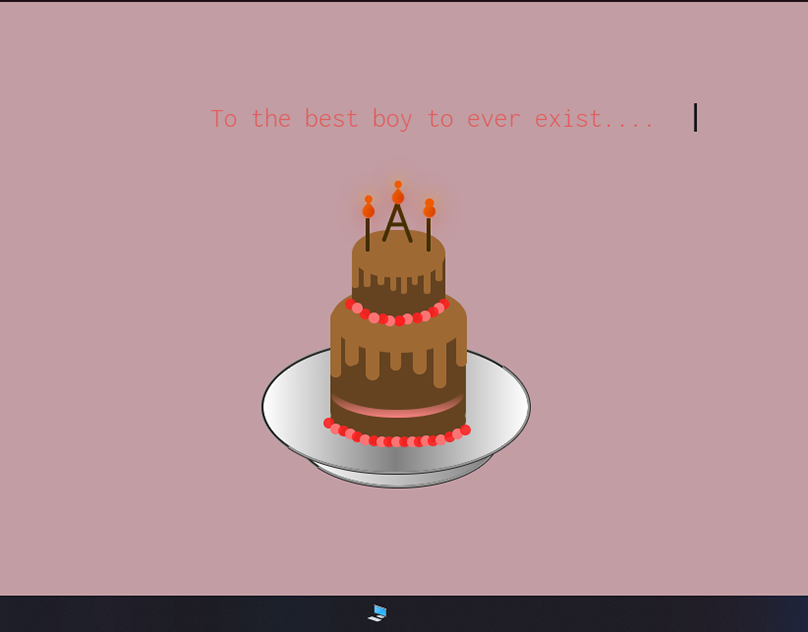 CSS art cake