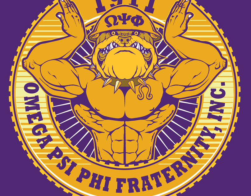 Omega Psi Phi Fraternity, Inc - T-Shirt Design.