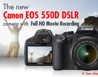 Canon Eos 550D DSLR