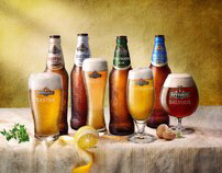 "Švyturys" beer collection-painting