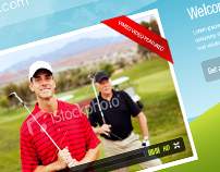 Golf Community Website Design