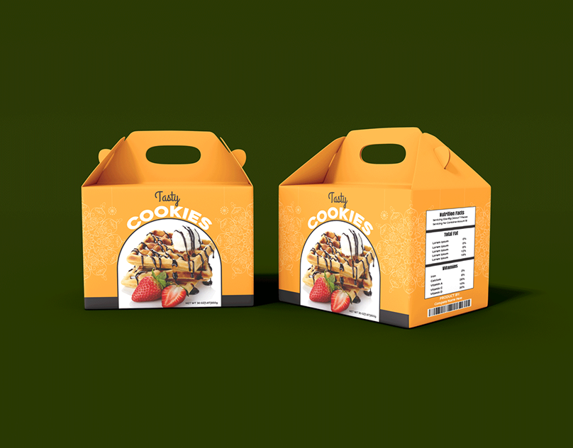 Box Packaging or Label Design