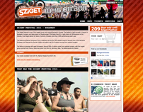 Online ticket shop system | Sziget festival