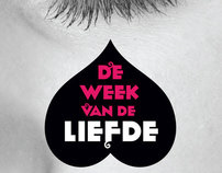 Affiche Week van de Liefde (7 days of love)