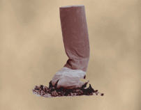 Anti-smoking poster (Community Health Connections)