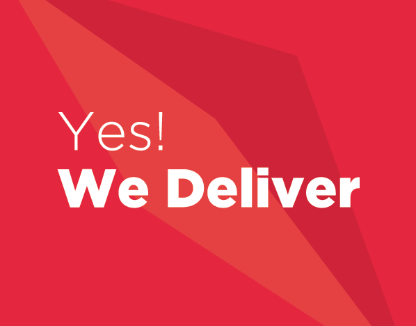 Yes we were. We deliver.
