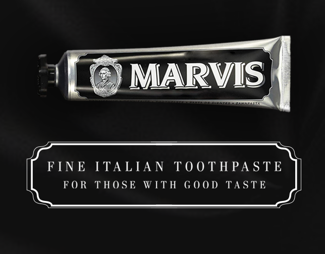 Marvis Toothpaste - Student Work.