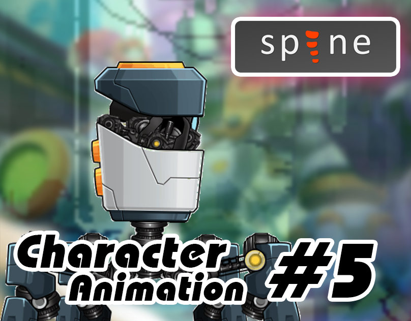 Contact Page screen design idea #434: Spine Animation - Robot Collection ( 2D Animation )