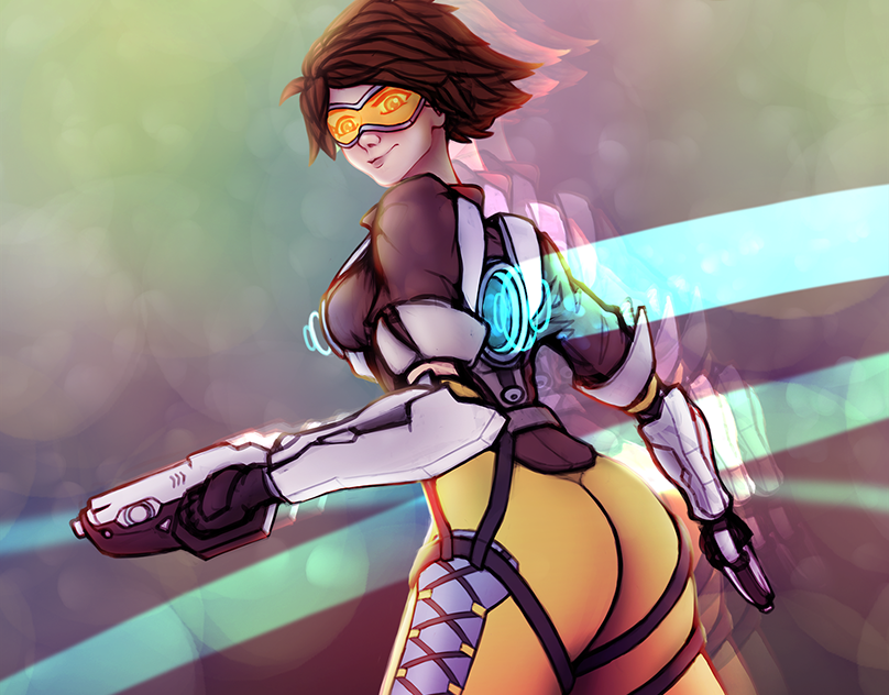 Tracer Pinup.