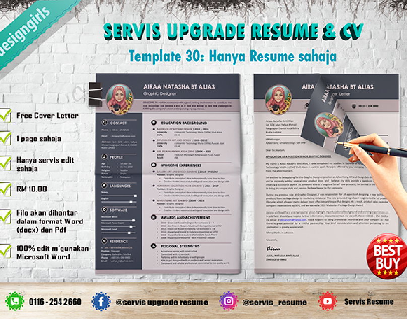Servis Upgrade Resume