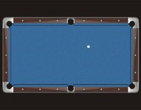 2D realistic pool table design for flash game...