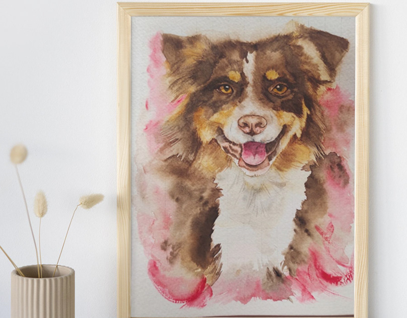 Pet and Wildlife Watercolor Portraits