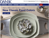 Dansk Homepage and Emails