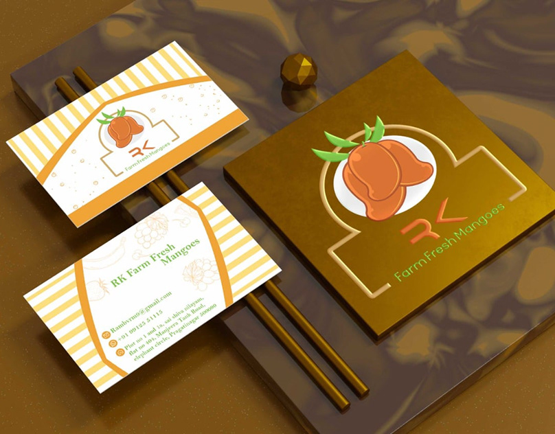 design business card with two concepts In 4 Hour