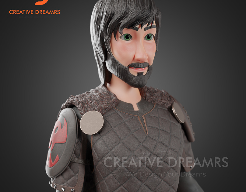 3d character designing services 