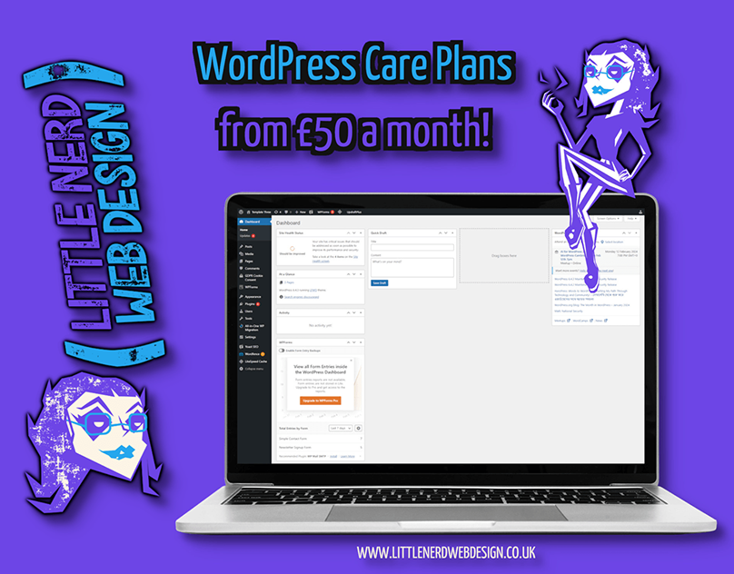 WordPress care Plans