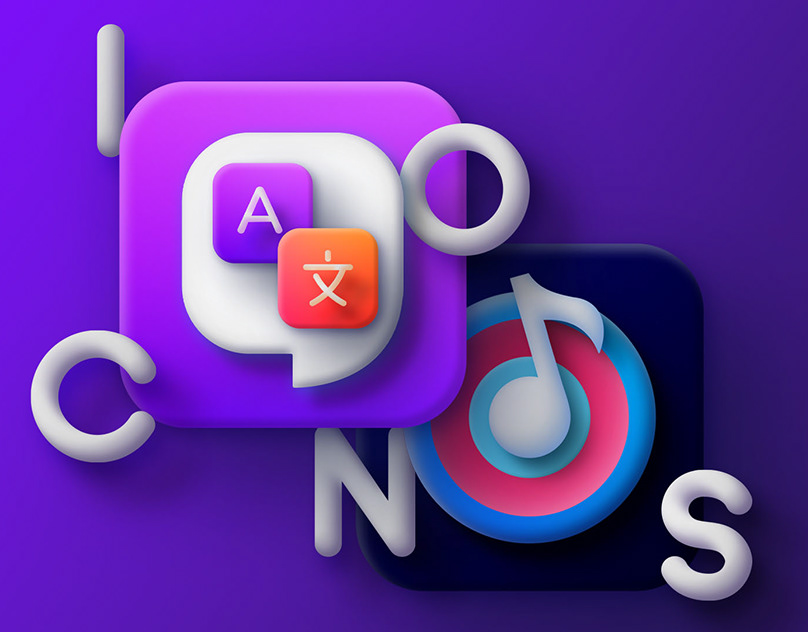 Flat App Icon Design