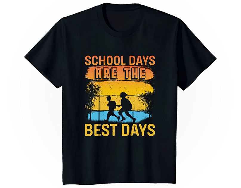 I will Create excellent school  graphic t-shirt design.