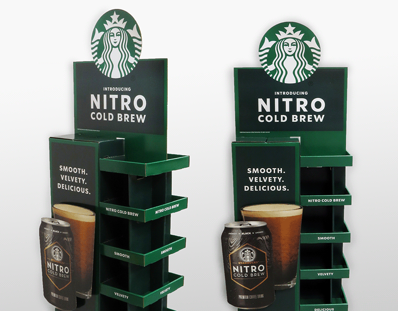 Starbucks Nitro Cold Brew (Production Floor Stand) .