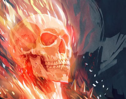 GHOST RIDER by Javier G. Pacheco on Behance