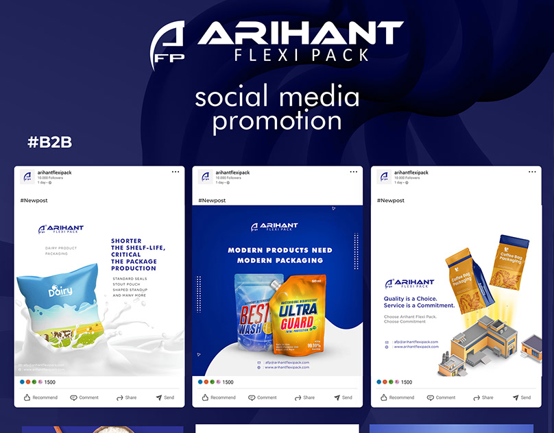 Arihant FlexiPack - Social Media Promotions
