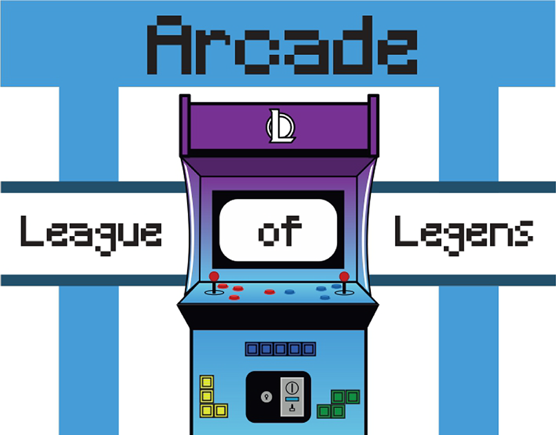 Ilustración discográfica Arcade: Ultracombo (LoL)