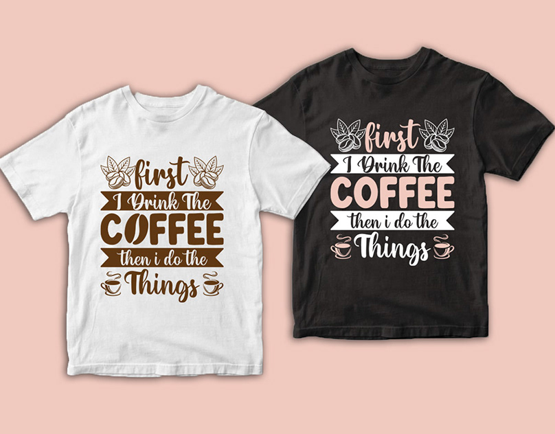 I will Create custom typography and bulk t shirt design