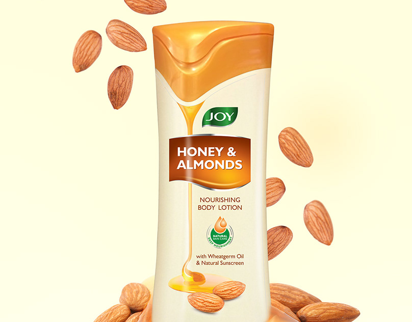 Joy Honey & Almonds Packaging.