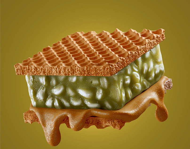3D Food Illustration | Blender