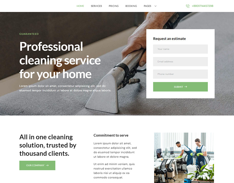 Business And Services Website Design