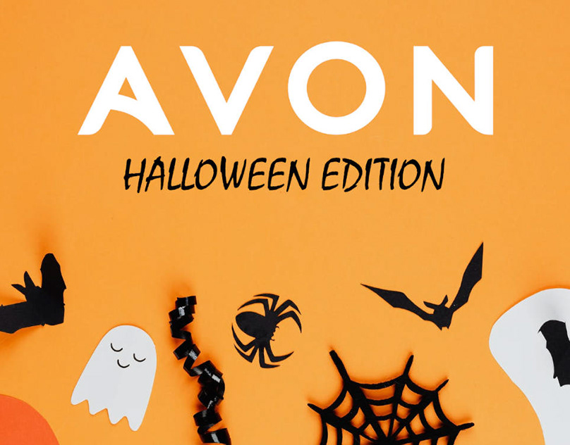 Web Design - Halloween AVON COSMETICS.