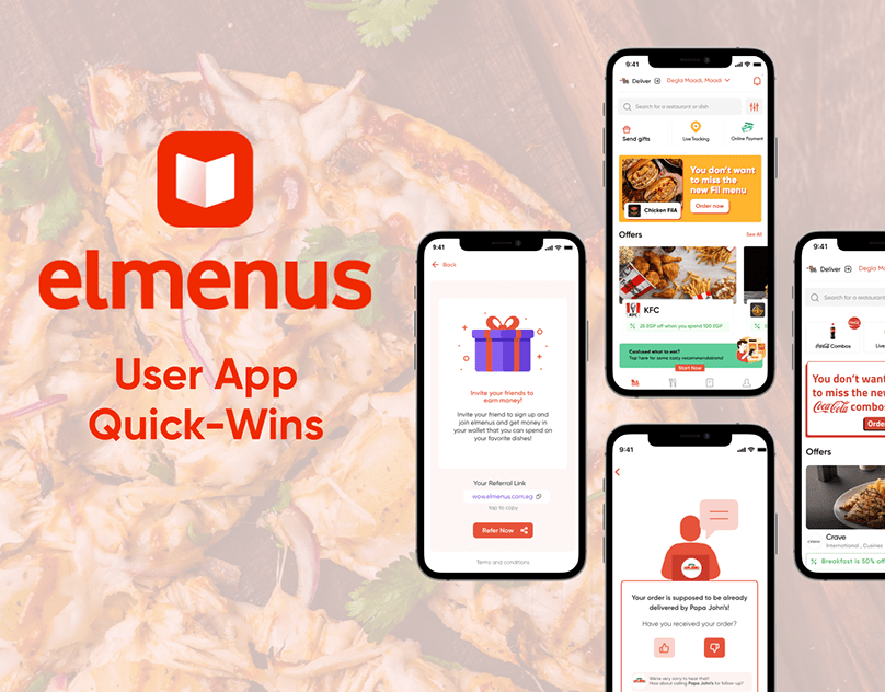 ElMenus UserApp Quick-Wins