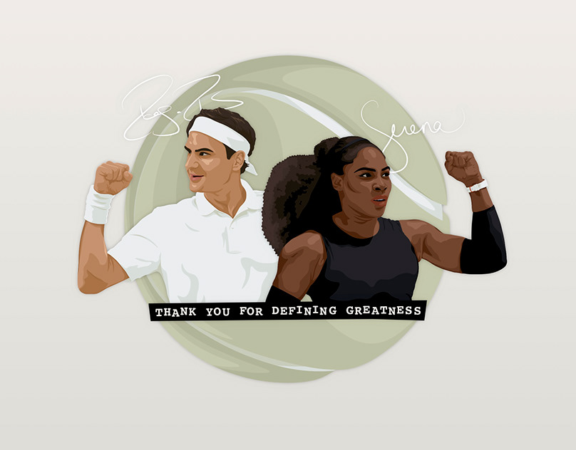 Roger Federer & Serena Williams