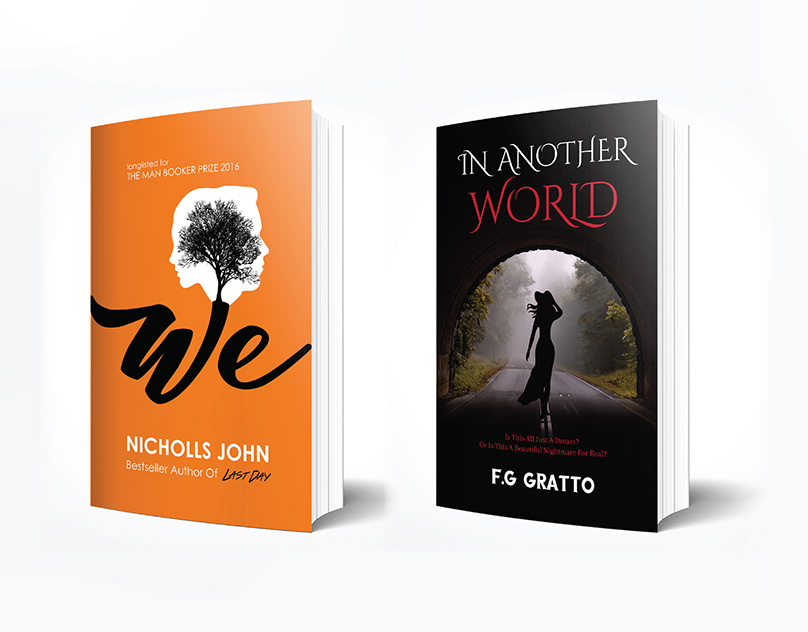 Tailored Book Covers: Custom Designs with Vector Illustrations