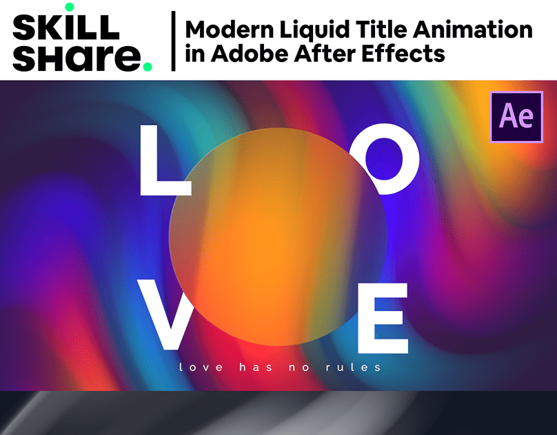 Modern Liquid Title Animation in Adobe After Effects | Behance