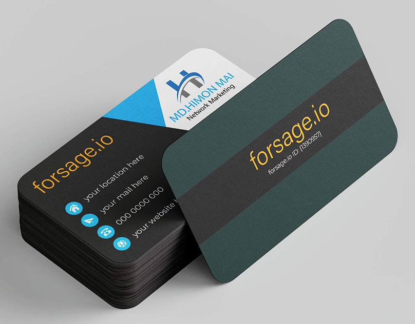 For You I Will Do Modern Business Card Design