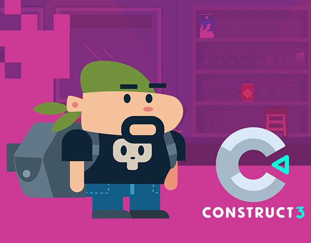 Construct 3 версии. Construct 3. Construct 3 игры. Junior Construct 3. Construct 3 logo.