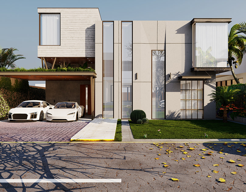 exterior 3d modeling and renderings