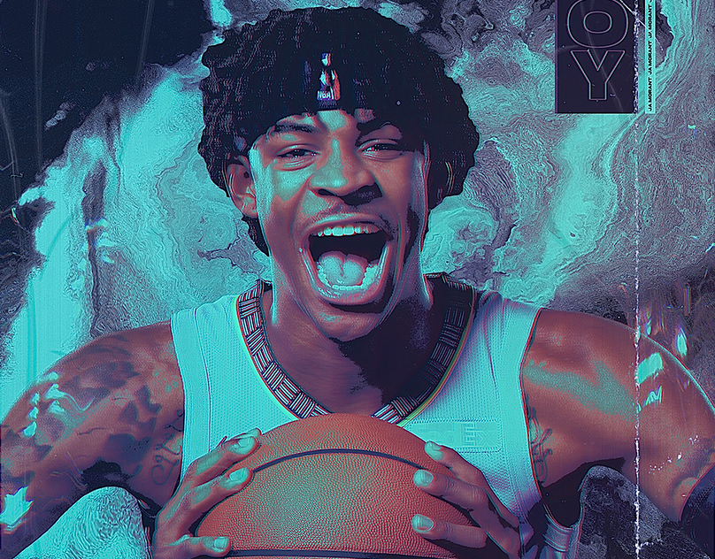 Ja Morant Memphis Grizzles Rookie of the Year.
