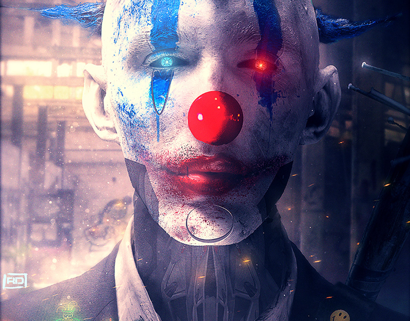 New York 2130 : Clown gang member.