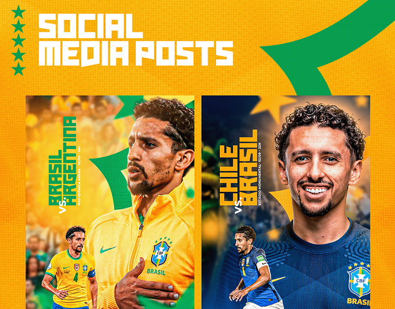 Eliminatórias Copa do Mundo - Social Media Posts