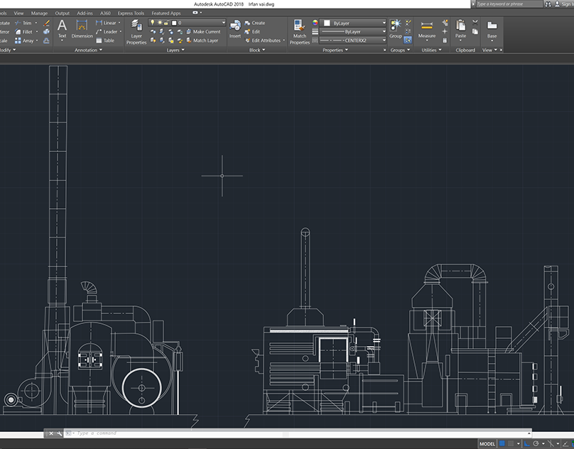 Editable 2D DWG Drawing In AutoCAD