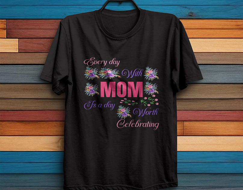 Mother, Typography, Vintage, Trendy, Customs, T-shirt design