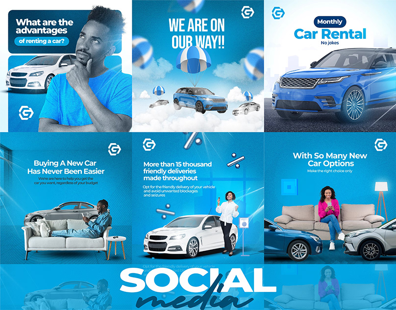 Social Media Post - Car Brand (Buy & Rent)