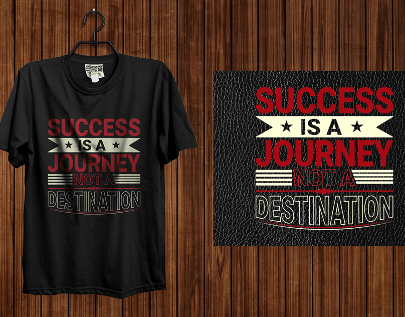 Motivational Typography  T-Shirt Design 