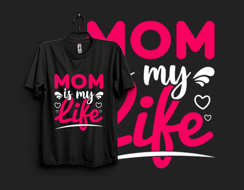 I will do mom t shirt design and svg t shirt design for you