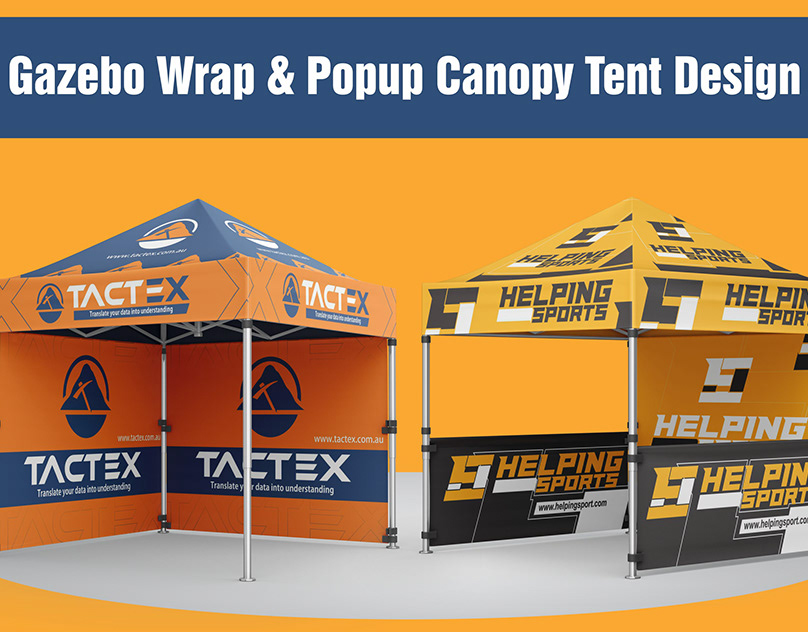 gazebo wrap and popup canopy tent design