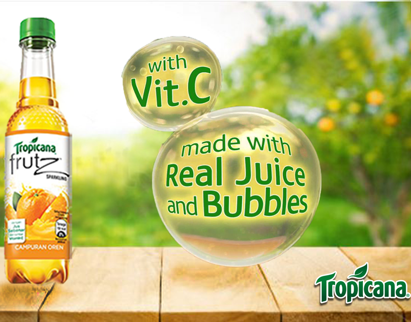 Tropicana Juice advertising.